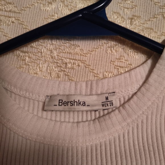 Bershka white ribbed body suit - Picture 3 of 6
